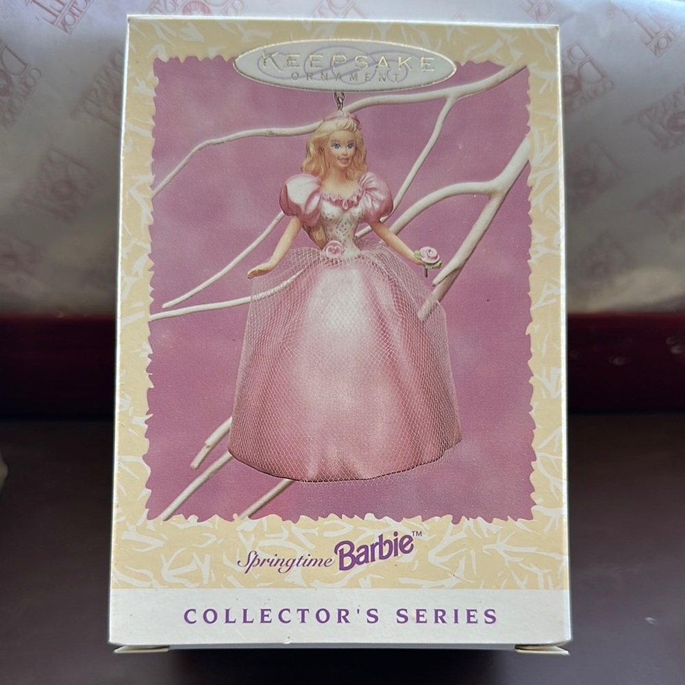 Springtime Barbie Keepsake Ornament